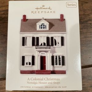 Colonial Christmas - Hallmarked Keepsake collectors edition ornament